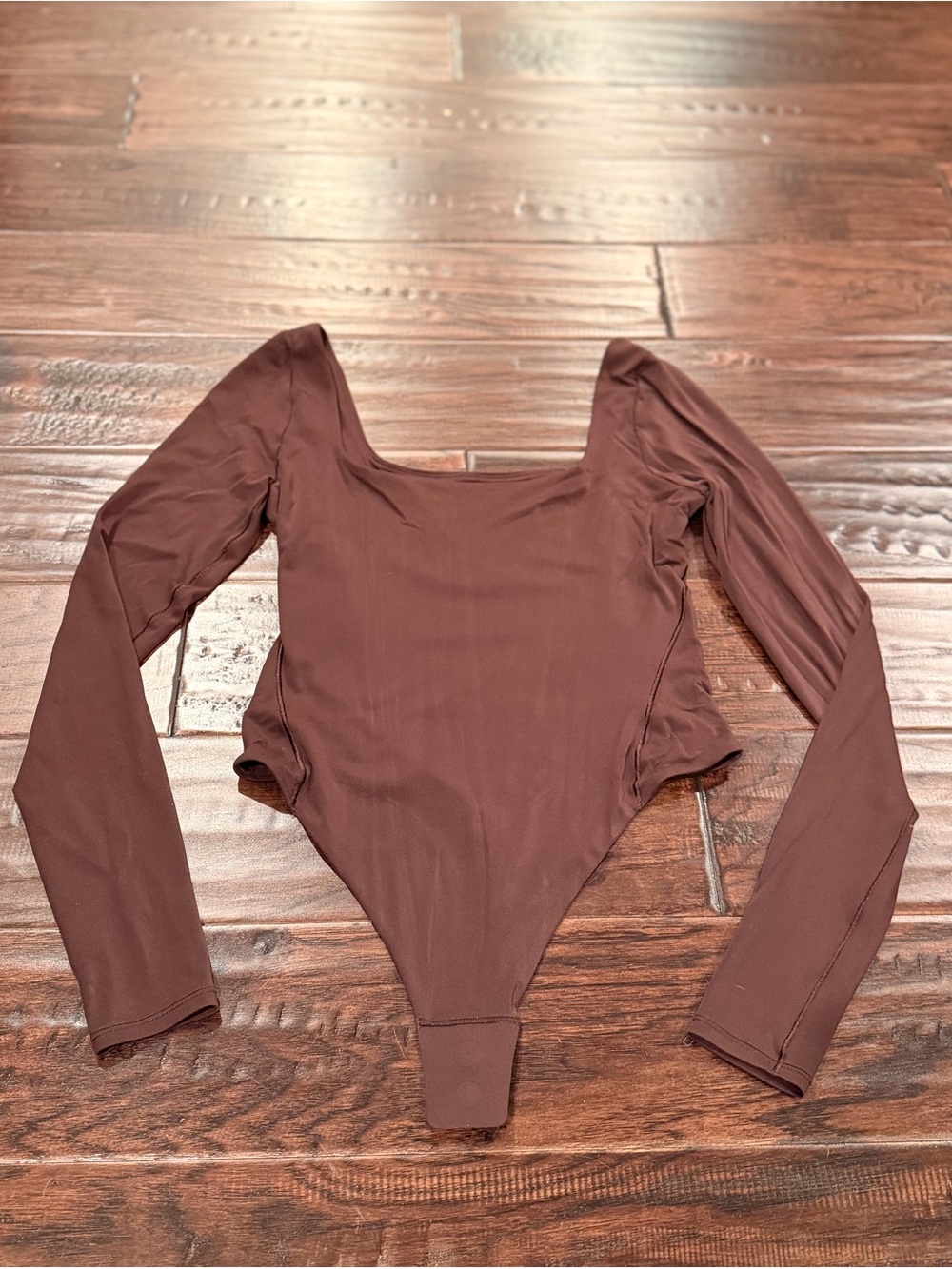 Lululemon Ultra-Soft Nulu Square-Neck Long-Sleeve Bodysuit